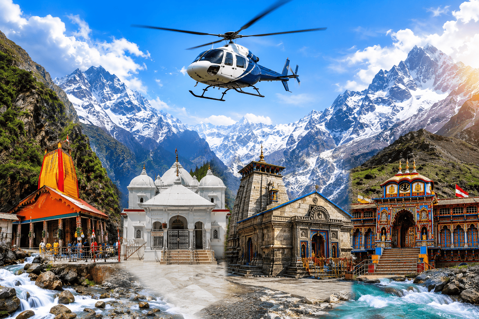 Char Dham Yatra (By Helicopter)